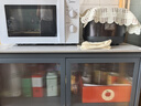 帅仕（shuaishi）厨房置物架落地岩板餐边收纳柜橱柜微波炉烤箱锅具储物架碗柜用具 【免钉安装】灰3层80长45深-可调高丨特厚强承重 实拍图
