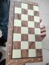 DALYKATE【人气推荐】国际象棋实木高档儿童磁性便携西洋棋子国际象棋比赛 24cm小号象棋(送双后) 实拍图