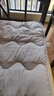 京东京造四季云柔床褥 100%原生羽丝绒 A类床垫褥子榻榻米1.2x2m 清雅灰 实拍图