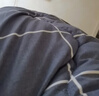 南极人单人学生宿舍春秋被子 加厚四季被芯5斤 150*200cm蓝灰 实拍图
