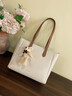 viney牛皮包包女包大容量托特包轻奢斜挎单肩包生日元旦礼物送女生女友 实拍图