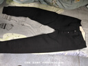 男士保暖裤高腰内穿冬加绒加厚防寒东北棉裤羊羔绒护腰护膝打底裤 黑灰色【加绒加厚内穿男士】 4XL 建议【150-165斤】 实拍图