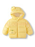巴拉巴拉童装儿童羽绒服宝宝男女童2025冬装新款婴儿外套保暖上衣泡芙羽绒 黄色小南瓜31004-白鸭绒 90 （充绒量71g 适合1-2岁） 实拍图