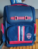 剑桥树书包小学生男孩1-3-6年级儿童减负护脊大容量双肩包 大码藏青红 实拍图