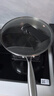 炊大皇 炒锅 304不锈钢炒菜锅煎锅 平底不粘炒锅32cm 可立可视盖不挑灶 实拍图