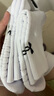 安德玛（Under Armour）篮球袜 吸汗防滑透气加厚袜 冬季运动袜男女款 白色M码三双装 实拍图