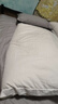 康尔馨羽绒枕头 五星级酒店95%白鹅绒枕头芯  A类全棉复合枕芯成人家用 中枕（48*74cm） 单只 实拍图
