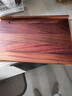 双枪乌檀木擀面板菜板实木家用面板揉面和面板案板切菜板60*40*2cm  实拍图