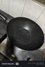 苏泊尔（SUPOR）不粘锅炒锅麦饭石色炒菜锅星星石平底无油烟家用电磁炉燃气灶通用 升级双面防粘【送硅胶铲】 34cm 实拍图