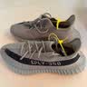 阿迪达斯Yeezy350椰子透气男女潮流休闲鞋HQ2059 44 实拍图