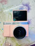 SONY SE【2025最新款】适配索尼机数码相机学生党可上传手机ccd小巧便携口袋微单反摄影机儿童玩具礼物 少女粉 【传手机+补光灯+180°旋转】 标配 实拍图