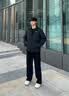 安踏【反季清仓】四防面包羽绒服短款冬季保暖防污防水加厚立领外套 基础黑7902-4 【四防立领月销1000+】 XL (男180) 实拍图