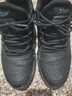 特步运动鞋男鞋跑鞋冬季皮面防水轻便减震健身休闲慢跑步鞋子男黑色 实拍图
