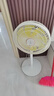 钻石牌（DIAMOND）电风扇家用落地扇摇头空气循环扇大风量电扇台式桌面小型直流风扇双滚珠轴承 语音遥控款【一级能效/9档/纯铜电机/直流变频】 实拍图