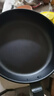 苏泊尔（SUPOR）平底锅 有钛铁不粘煎锅无涂层铸铁牛排锅家用大容量EJ28AYT01 实拍图