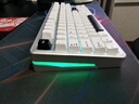 PMO极光80三模机械键盘客制化铝坨坨有线2.4g蓝牙gasket结构top电竞游戏办公外设热插拔女生Aurora 月光银【ARGB-青竹轴】PC定|镜面玻璃 实拍图