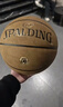 斯伯丁（SPALDING）篮球飞行员06防尘吸湿十字型颗粒PU皮室内外通用7号成人青少年 实拍图
