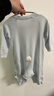 babycare山茶花宝宝爬服秋冬加厚连体衣包屁衣新生婴儿衣服 晴川蓝 73cm 实拍图