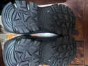 全洲狼 雪地靴男冬季新款东北棉鞋男大码抗寒防水加绒保暖轻便防滑靴子 黑色棉鞋-升级版 加绒 42 (260mm) 实拍图