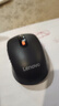 联想（Lenovo）无线蓝牙双模充电鼠标 蓝牙5.0/3.0 便携办公鼠标人体工学设计 Howard理性黑充电版 实拍图