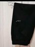 鸿星尔克运动裤男秋冬季新款加绒休闲针织束口长裤九分裤男士裤子卫裤男裤 正黑-束口针织2103-秋季常规款 XL 实拍图