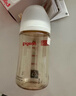 贝亲（Pigeon）自然离乳 PPSU重力球吸管双把手奶瓶 240mL  6月+ AA252 实拍图