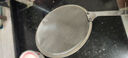 不锈钢漏勺过滤网筛极细家用滤油勺厨房油渣勺打沫勺一体成型 食品级不锈钢 大号【强厚升級+超密过滤】 实拍图