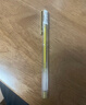 uni三菱 uni-ball UM-100金色中性笔高颜值0.8mm签字笔商务学生考试刷题专用水笔水性笔 1支 实拍图