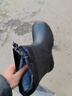 品之德加绒保暧雨鞋雨靴水靴 EVA轻便防滑耐磨水鞋防寒靴雪地靴 耐油弱酸碱劳保鞋 黑色 44 实拍图