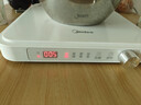美的（Midea）家用电磁炉电陶炉电池炉2200W大功率猛火新型电磁灶一体微晶面板爆炒炒菜定时火锅炉MC-HGE22BF09 实拍图