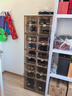 蚂蚁盒子鞋柜鞋子收纳柜门口入户鞋盒封闭式多层家用免安装一体神器靠墙架 实拍图