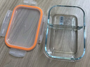 乐扣乐扣（LOCK&LOCK）玻璃饭盒微波炉水果保鲜盒便当盒2分隔LLG429C_630ml 实拍图