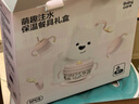 babycare儿童餐具礼盒PPSU注水保温碗叉勺宝宝学食吃饭礼物西高地粉色套装 实拍图