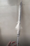 ins森系长柄半自动透明伞360度全景透明雨伞男女网红生折叠简约 小号半自动透明伞 8骨 实拍图
