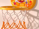 361°儿童篮球架篮球框家用宝宝投篮玩具训练器室内1-3岁玩具免打孔 活力橙【2个球】壁挂便携式 实拍图