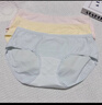 京东京造【A类新疆棉】女士内裤10A抑菌蚕丝裆纯棉三角内裤女中腰大码L 实拍图