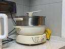九阳（Joyoung）电火锅U底秒涮电煮锅分体可拆洗家用多功能锅上蒸下煮5.5L大容量火锅锅不粘锅G558S【0氟有钛 】 实拍图