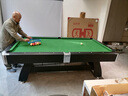 皓玉佳台球桌标准型大理石成人家用多功能黑八桌球台乒乓球桌餐桌二合一 8尺 大理石+自动回球+鼎配+三合一 实拍图