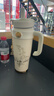 富光巨无霸吸管保温冰霸水杯子大容量女学生316L不锈钢茶杯1260ML 实拍图