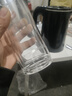 【京东物流配送】高硼硅双层玻璃杯大容量泡茶杯水杯子茶水分离杯 【双层加厚】茶杯350ml1只 实拍图