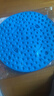 TEEIS德国指压板脚底按摩脚垫穴位疏通脚心仿鹅卵石圆形垫慢跑 烟雨蓝 【升级圆形直径55cm】 实拍图
