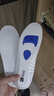 IQGD 2双装运动鞋垫男减震软弹防臭军训透气吸汗 2双装缓震白 43-44 实拍图