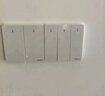 正泰（CHNT）开关插座 一开单控 86型暗装插座面板 6C奶油白 实拍图