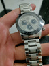 劳力士表带钢带原装蝴蝶扣男水鬼迪通拿日志实心精钢不锈钢手表链 银色 20mm接口宽度 实拍图
