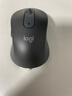 罗技（Logitech）M650 M无线蓝牙鼠标 静音鼠标 办公家用鼠标 Logi Bolt USB接收器 中小手型 黑色 商用版 实拍图