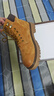骆驼（CAMEL）王俊凯同款冬加绒户外工装马丁大黄靴男 G122W7757TR 金黄 42 实拍图