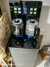 安吉尔茶吧机饮水机智能语音防溢防干烧恒温养生炖煮烧水壶一体机高端客厅家用用下置式桶装水CB3783LK-J 实拍图