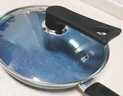 炊大皇 可立可视玻璃盖把手炒锅盖20cm 304不锈钢包边煎锅火锅蒸锅防爆 实拍图