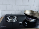 火王（Hione）燃气灶天然气双灶 5.2kW猛火液化气煤气灶 防风旋火台式嵌入式一级能效节能灶W01L/B 【5.2kW内聚旋火】W01L/B 天然气12T 实拍图