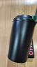 eno咖啡杯男士泡茶杯子带滤网316不锈钢保温杯女学生水杯情人节礼物 经典黑 380ml 380ml 实拍图